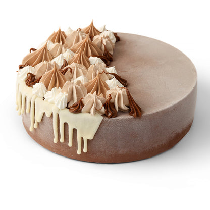 עוגת גלידה שוקולד וניל