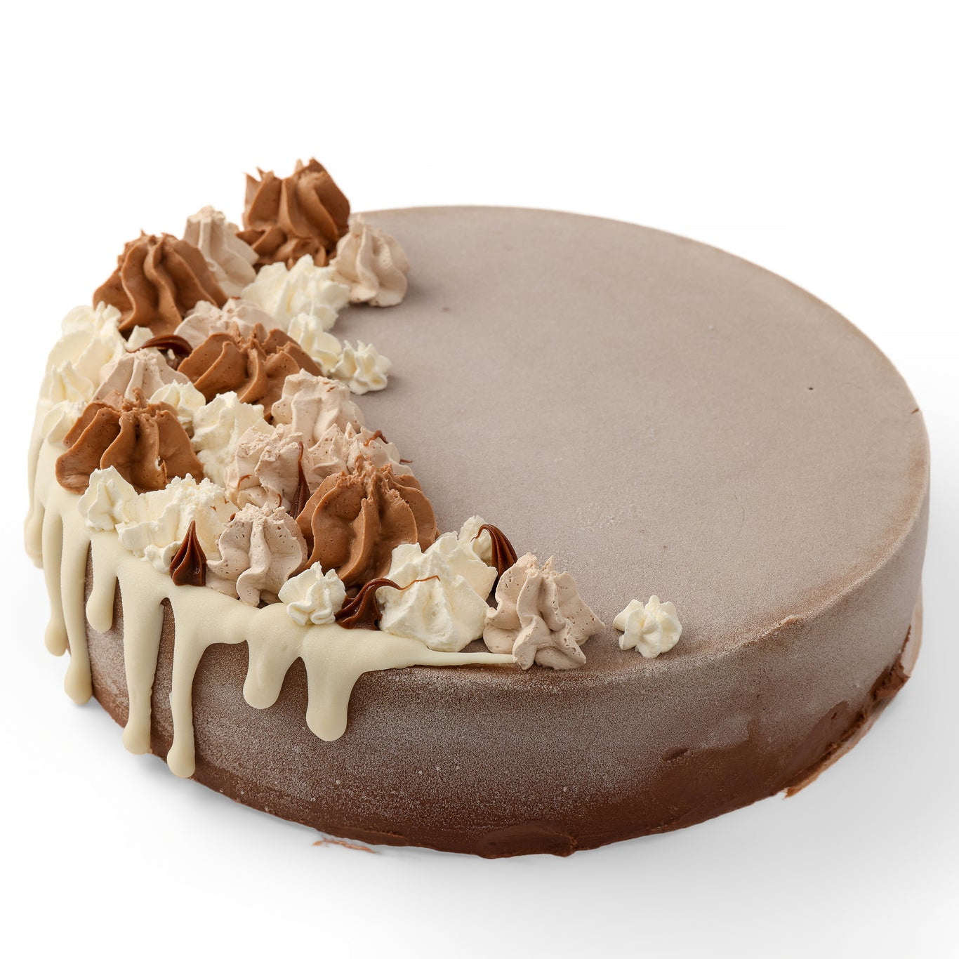 עוגת גלידה שוקולד וניל