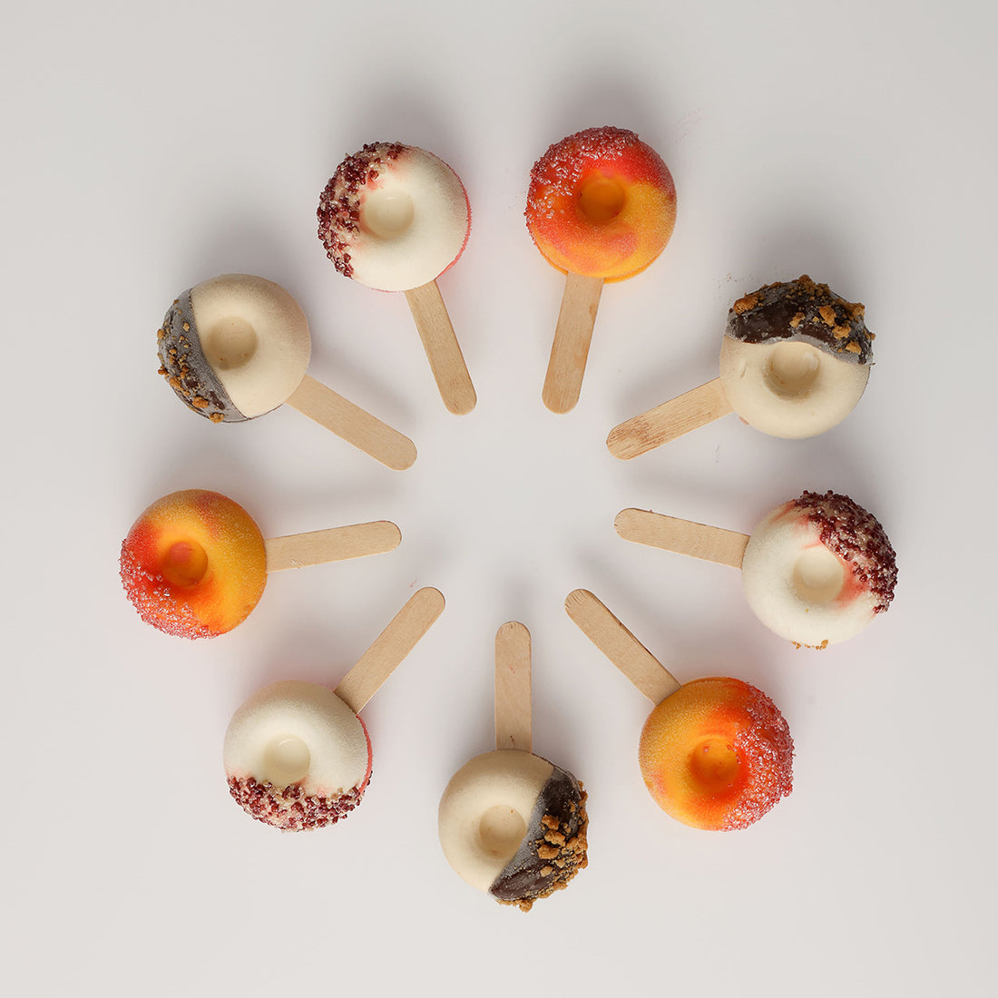 Strawberry and Mango Donut Pop