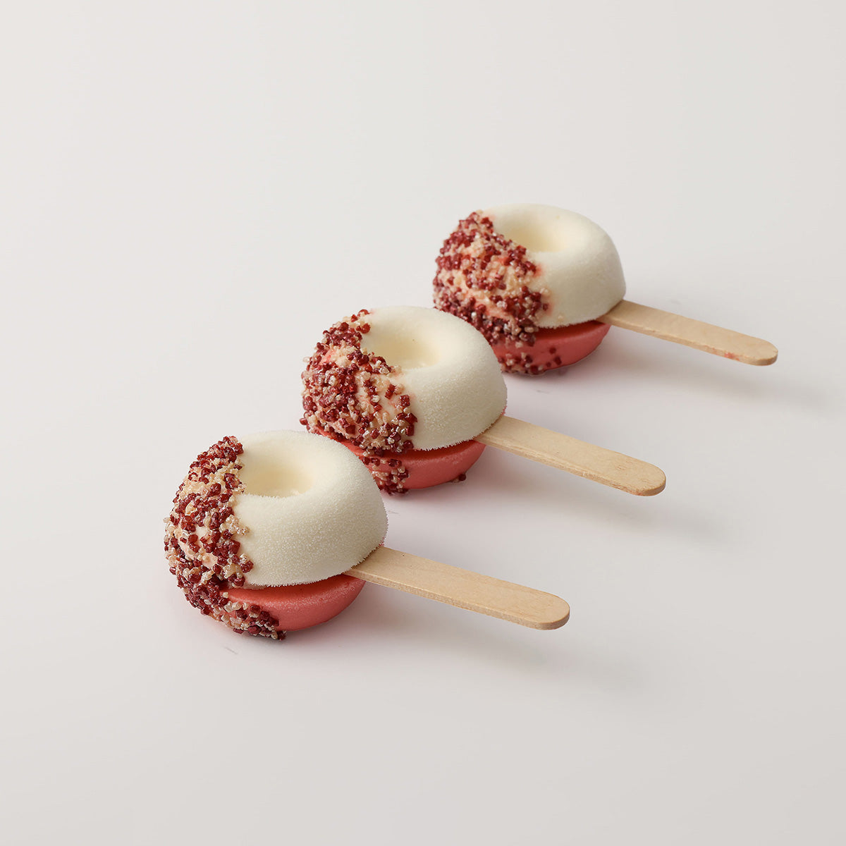Strawberry and Vanilla Donut Pop